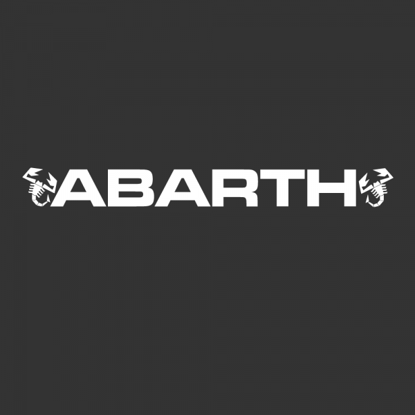 Autocollant Vinyle Logo Abarth Scorpion Pour Fiat Grande Punto, 500 - Italien, Neuf